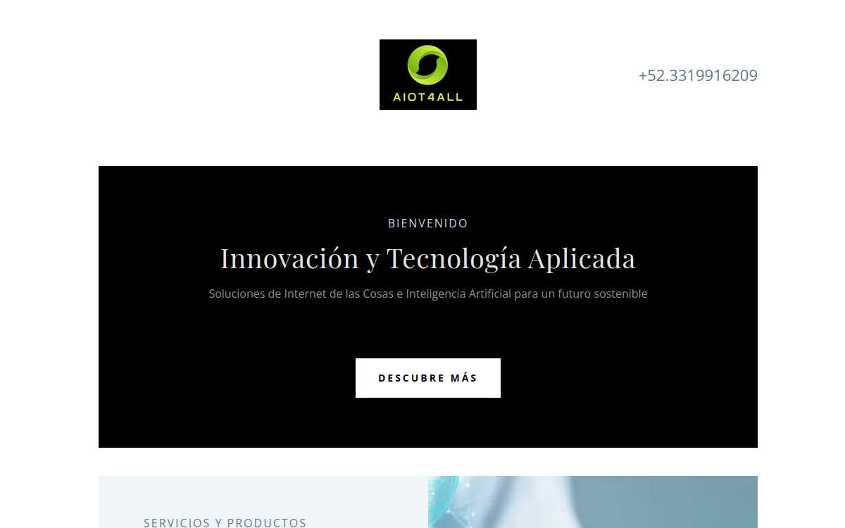 Sitio web de AIOT4ALL