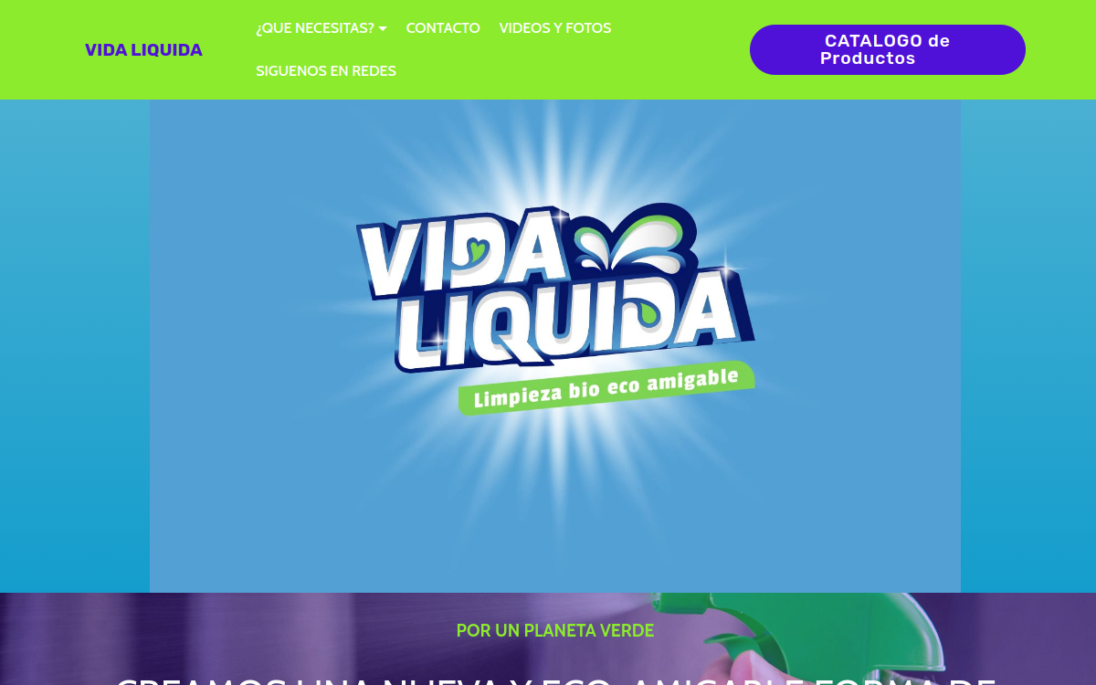 Sitio web de Vida Líquida
